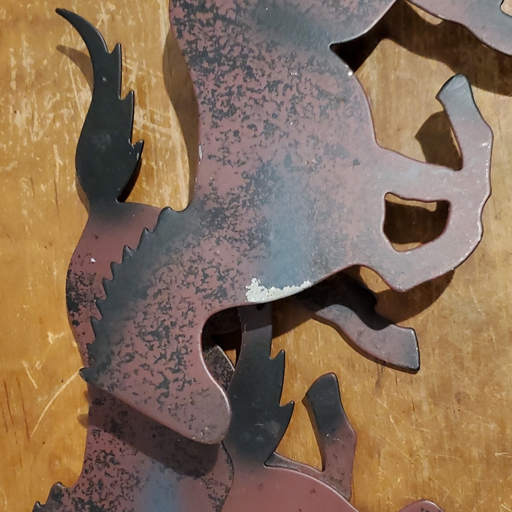 Metal horse wall decor / hanger = Western decor- YellowStone / Landman - Picture 3 of 6